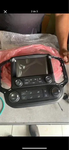 Tela Multimidia Original Gm Nova S10 Trailblazer * Preto