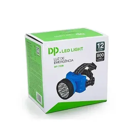LANTERNA PARA CABECA RECARREGAVEL DP DP-722B
