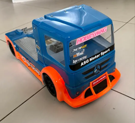 Automodelo elétrico 1/10 HPI Sport 3 seminovo completo pronto para rodar 