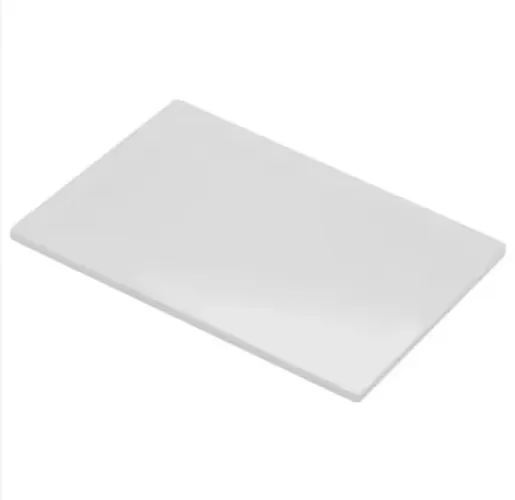 Tabua Placa Polietileno Domestica/Profissional Branca 50x30x1