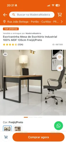 Vendo Mesa Escritório