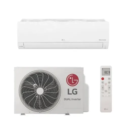Ar-condicionado LG Split Dual Inverter +AI 12.000 BTUs C/NF Compact Frio S3-Q12JAQAL 220V