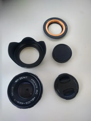Helios 44M 7 - 58mm f2 + adaptador
