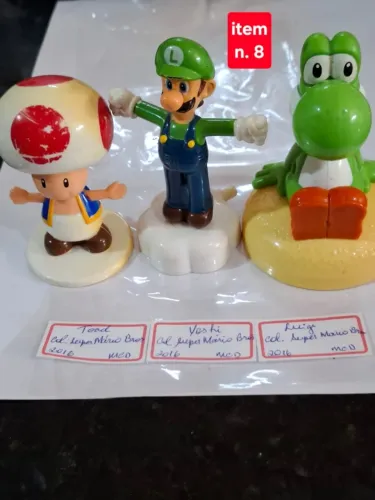 SUPER MÁRIO BROS - ano 2.000 Colecionadores Mac Donald