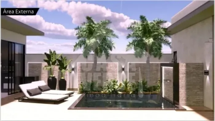 Casa à venda no Condomínio Dona Lucila com Piscina e Escritório em Indaiatuba/SP
