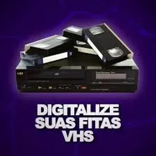 Conversão de fitas VHS para digital
