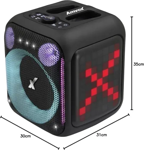 Caixa de som Amvox ACA 410 Neon