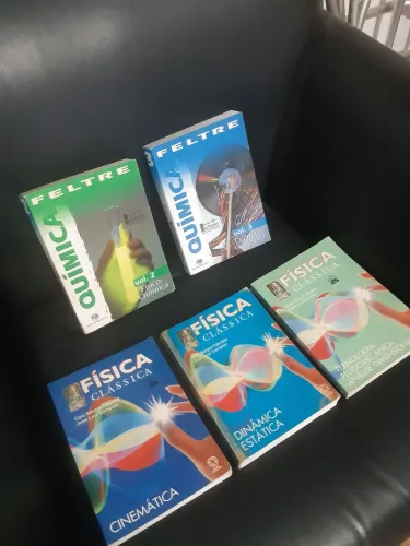 Física clássica 1 2 3 + Feltre química 2 e 3
