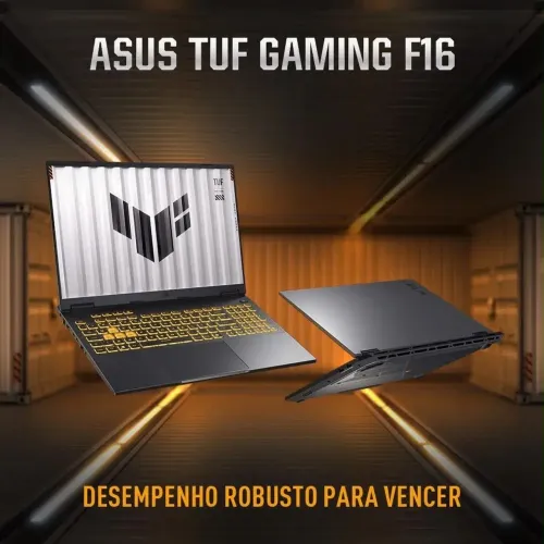 Notebook Asus Tuf Gaming F16 i7-14650HX 16GB 5600Mhz Tela 16? 512GB SSD RTX 5060 8GB