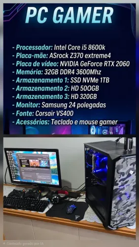 Pc Gamer Completo