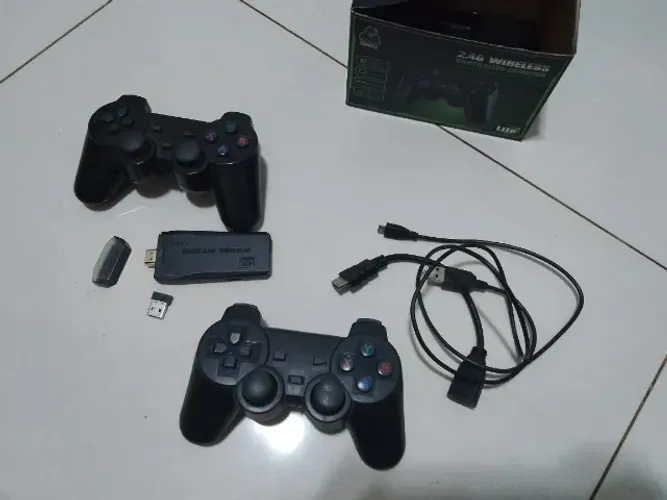 Game stick 4K com jogos
