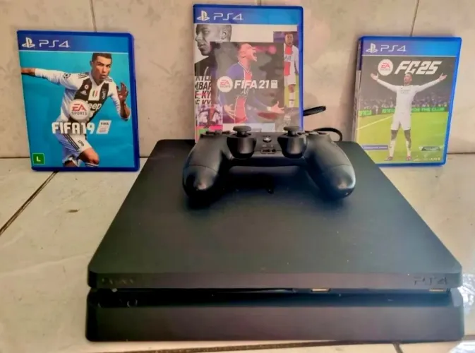 PS4 slim usado