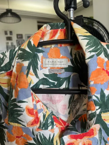 Camisa Zara Floral