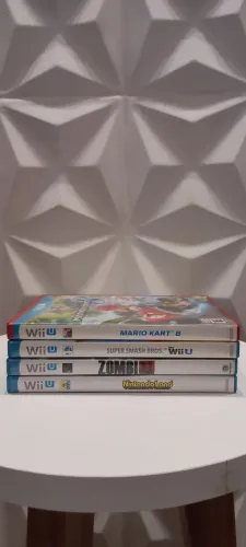 Lote jogos Nintendo Wii U