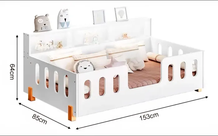 Cama Montessoriana na Caixa