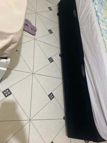 Cama solteiro baú