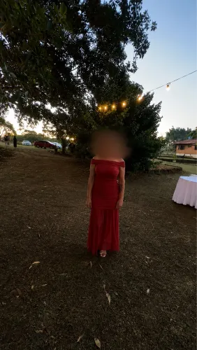 Vestido de Madrinha Salmão - Usado Apenas 1 Vez 
