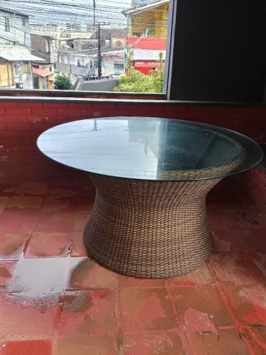Mesa grande fibra sintética