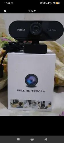 Webcam Full HD com entrada USB - R$ 90,00