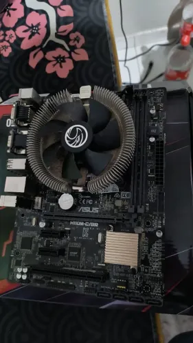 H110m + i5 7400 + Air cooler 