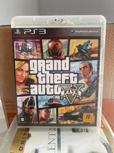 GTA V + Mapa PS3
