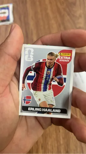 Figurinha Prata HAALAND