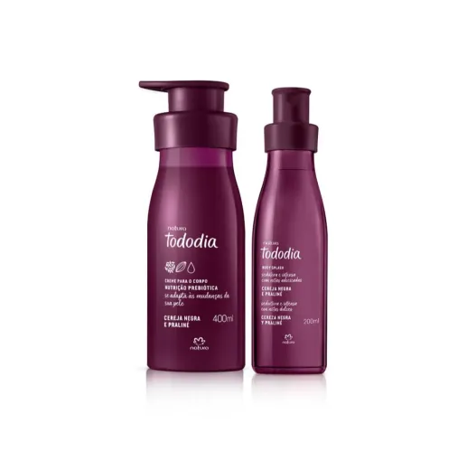 Kit tododia cereja negra e praliné