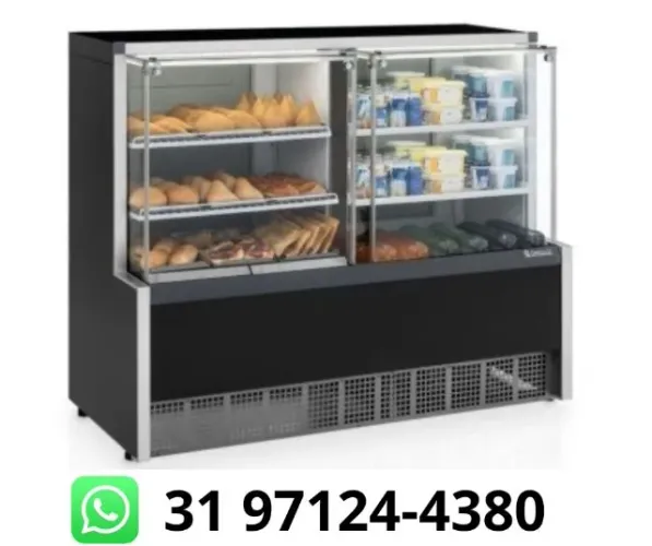 Balcão Refrigerado / Estufa Gelopar 1,40M Novo