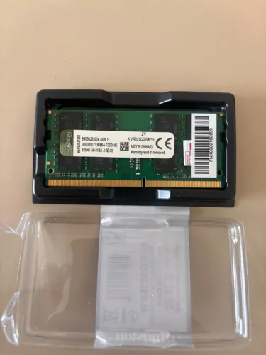 Memória RAM Kingston 16GB DDR4 3200MHz SODIMM para Notebook (KVR32S22S8/16)