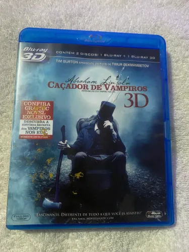 bluray caçador de vampiros 3D