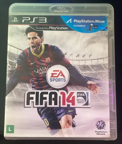 Capa Original FIFA 14 PS3 ? Caixa de Jogo