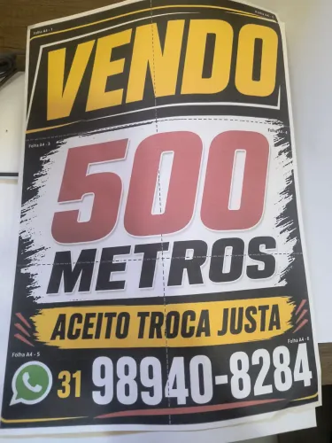 Vendo lote 500 metros
