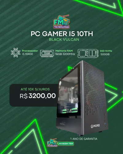 PC Gamer i5 | COM GARANTIA 