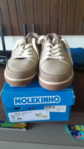 Tênis molekinho infantil