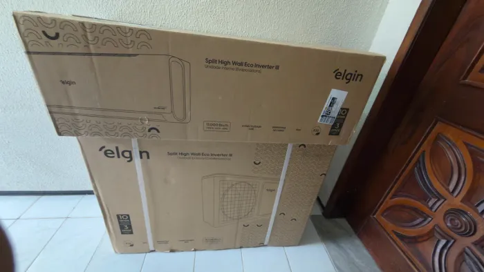 Ar condicionado 12 mil btus ELGIN inverter com wifi - lacrado com nota e garantia