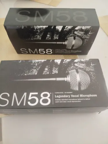 Kit com 2 Microfones SM58