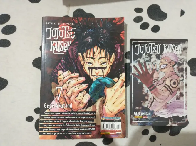 Jujutsu kaisen volume 7+ calendário do sukuna de 2021