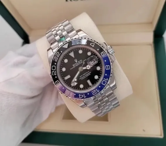 Relógio Rolex GMT Master II Batman
