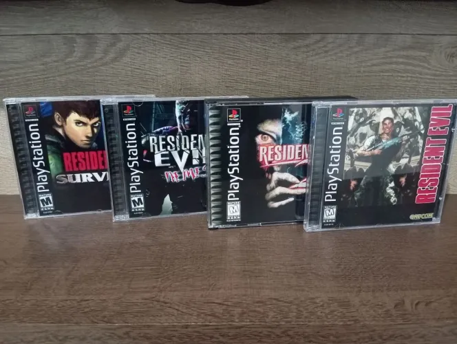 Coleção Resident Evil para PS1 (REPRÔ) LEIA