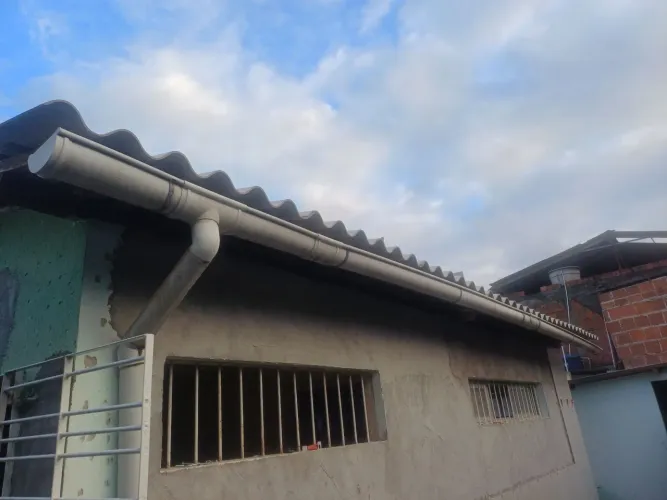 7 metros calha pvc tigre