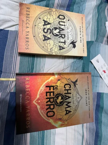 Combo: Quarta Asa + Chama de Ferro Edição Especial | Seminovos
