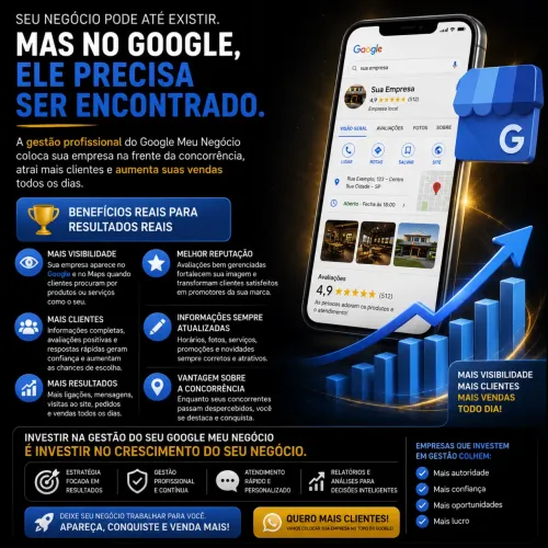 Cadastro empresa no Google