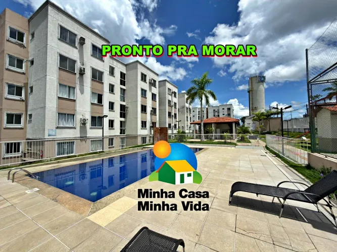 Residencial Viver Tarumã / Apartamento Térreo 2 Quartos com Lazer Completo TARUMÃ