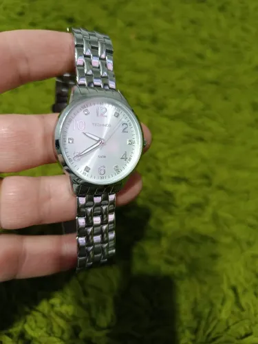 Relógio technos Dress Prata - 2035NGK/1K