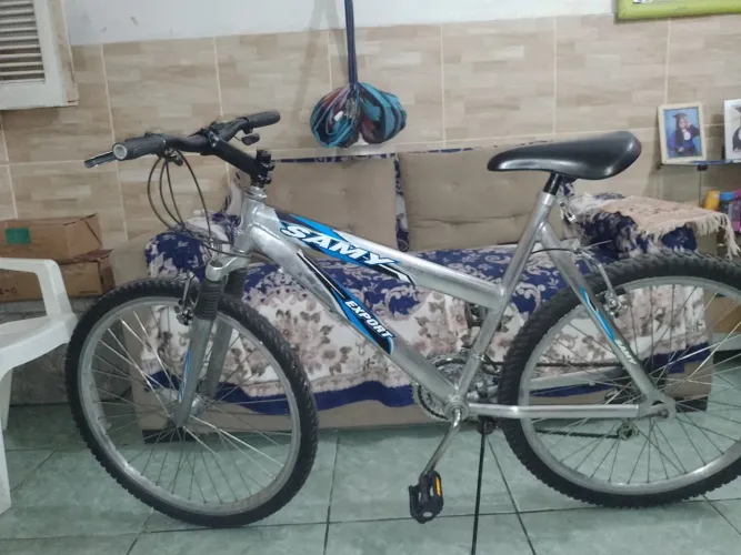 Bicicleta aro 26 quadro alumínio