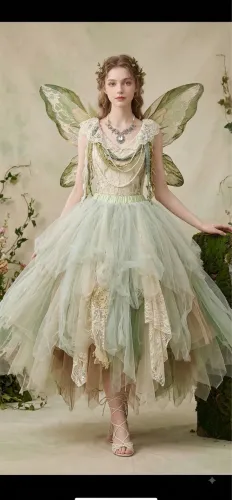 ? VESTIDO FANTASIA FADA - LINDÍSSIMO! ?