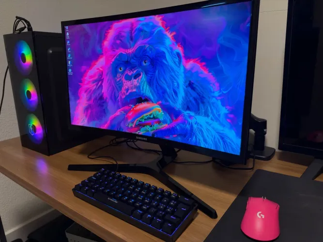 Monitor Samsung 144hz (curvo)