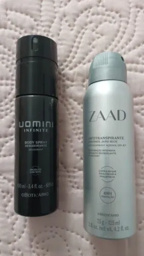 Desodorante UOMINI e ZAAD
