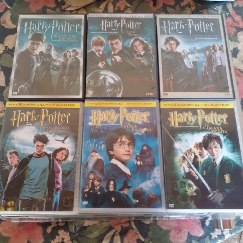 Dvds Harry Potter coleção completa original 