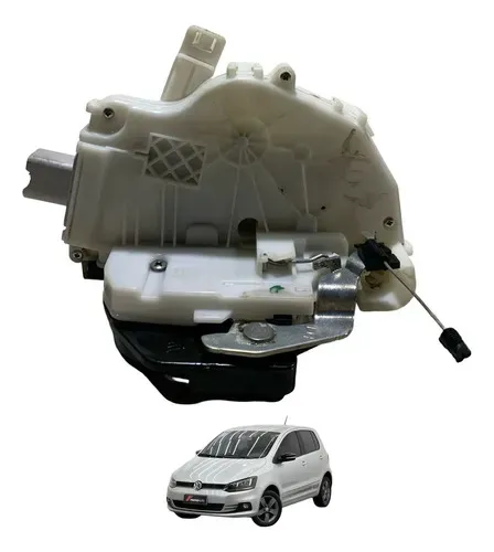 Fechadura Porta Dianteira Esquerda Volkswagen Fox 2009 A 22